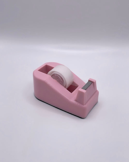 Pink Desktop Tape Dispensor