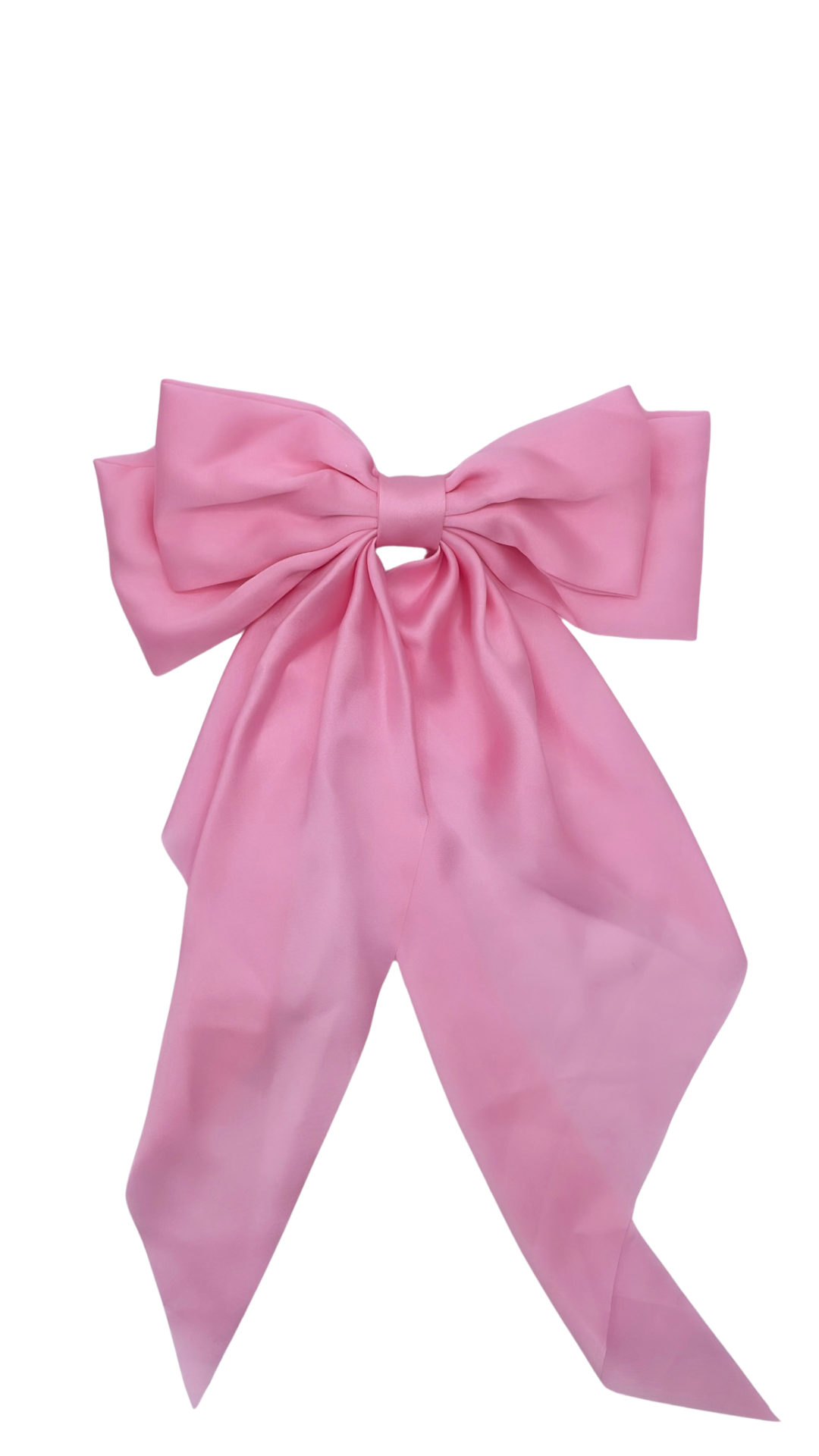 Satin hair bow