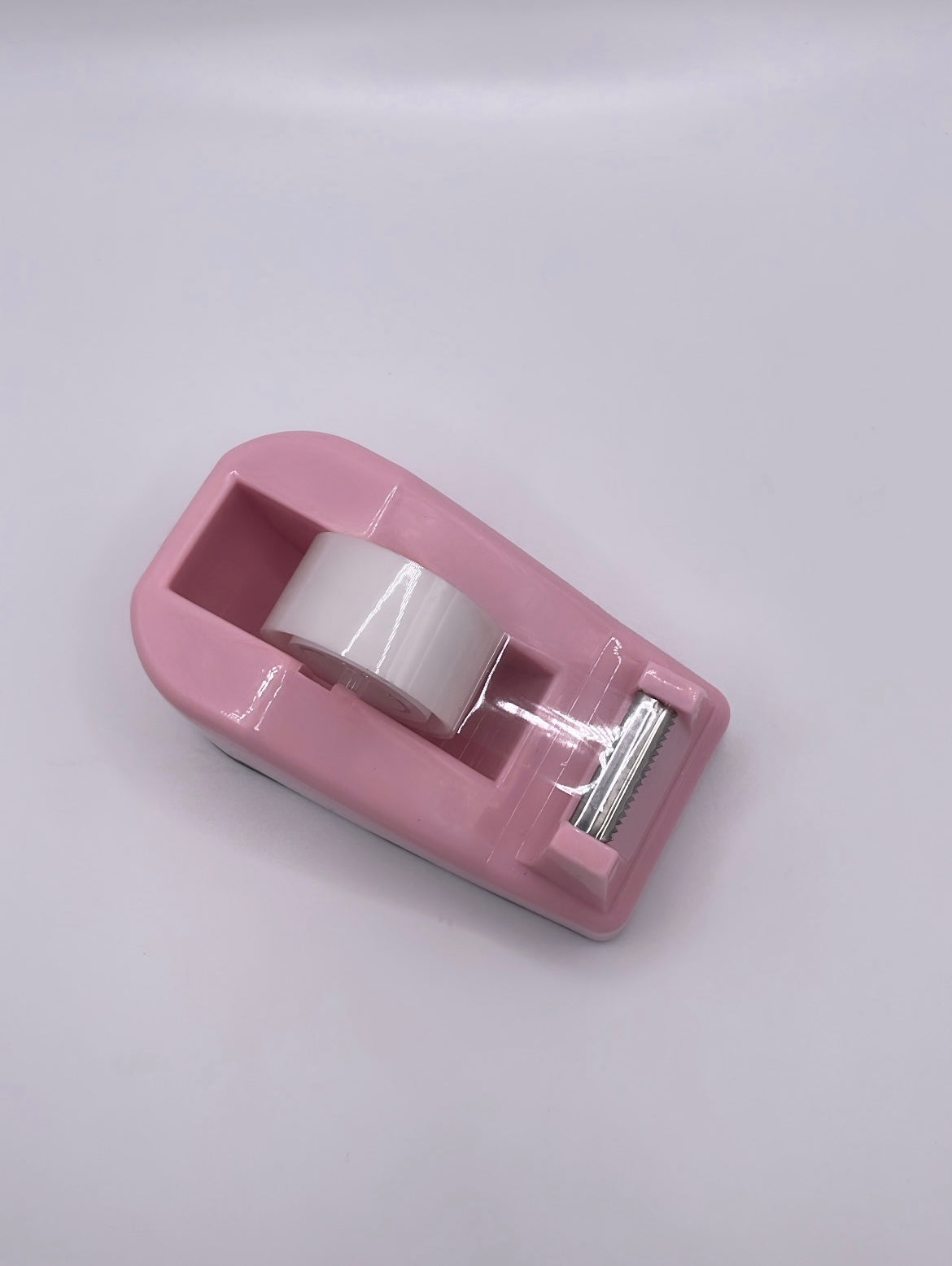 Pink Desktop Tape Dispensor