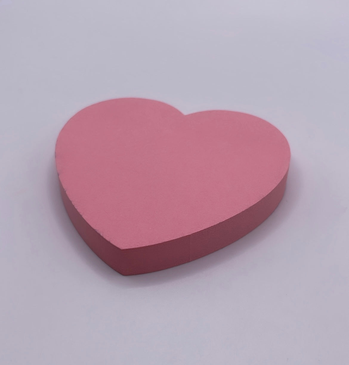 Heart Shaped Sticky Note Pad