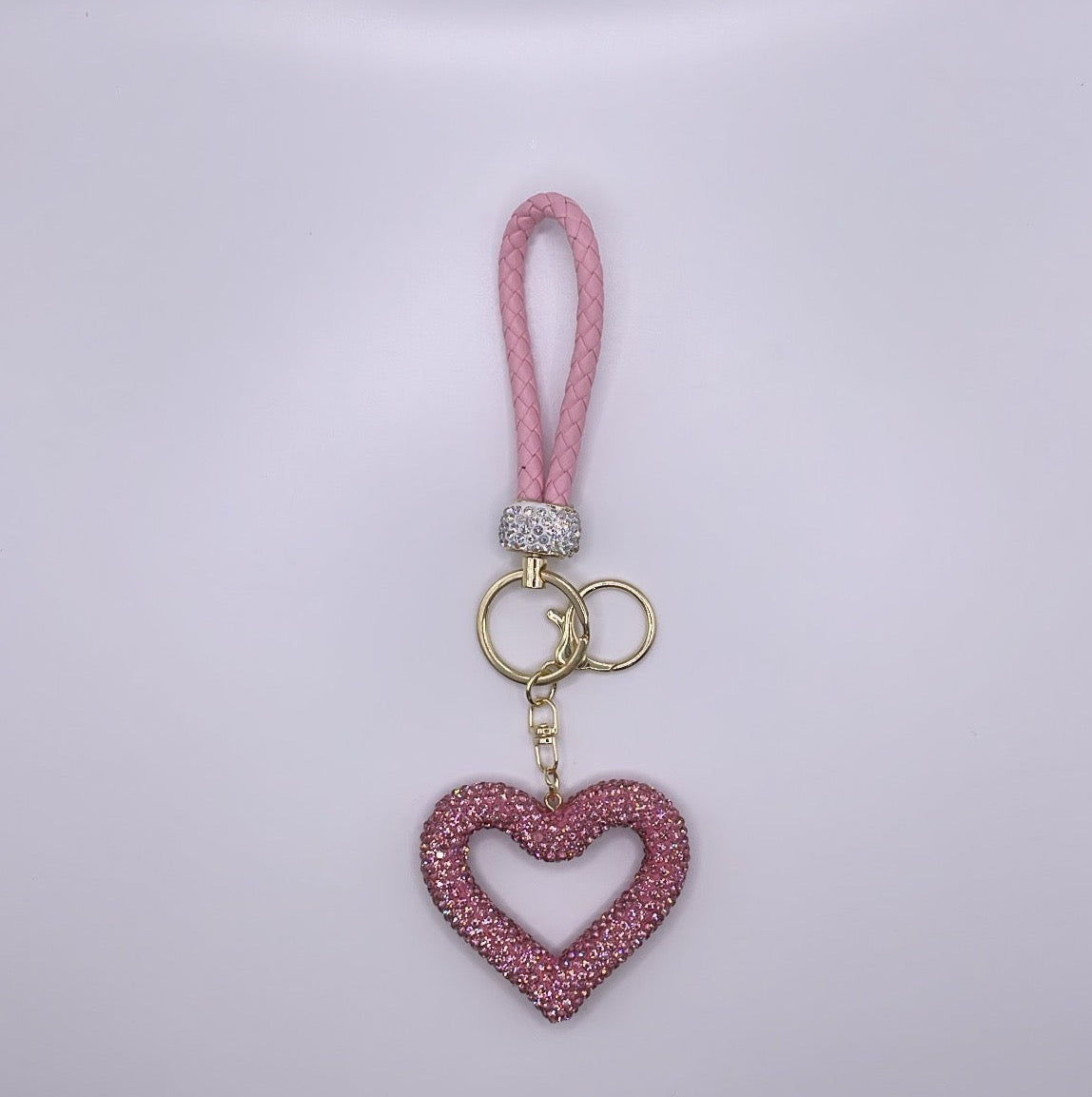 Bling Hallow Heart Charm