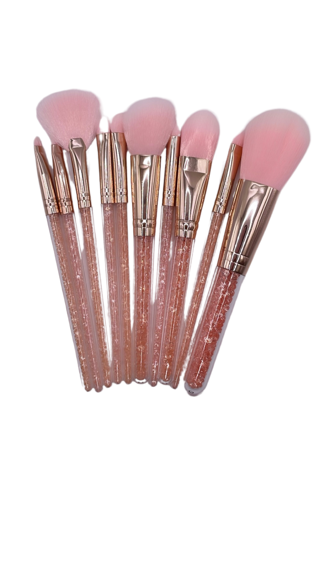 Rose Gold Shimmering Make Up Brush