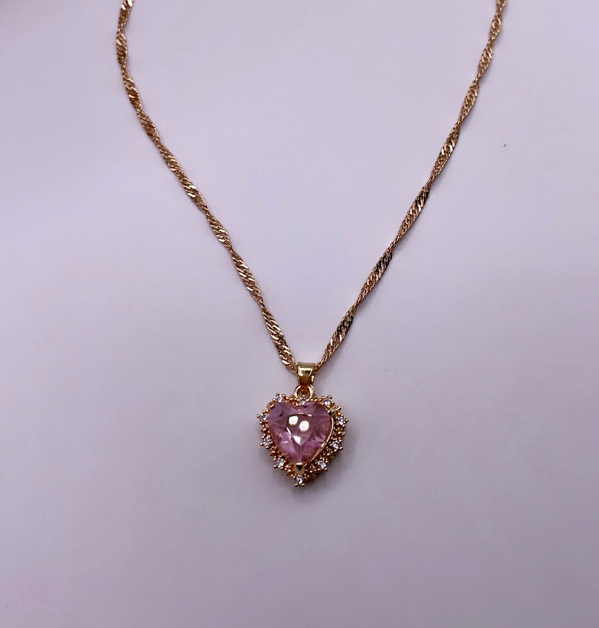 Gold Heart Necklace