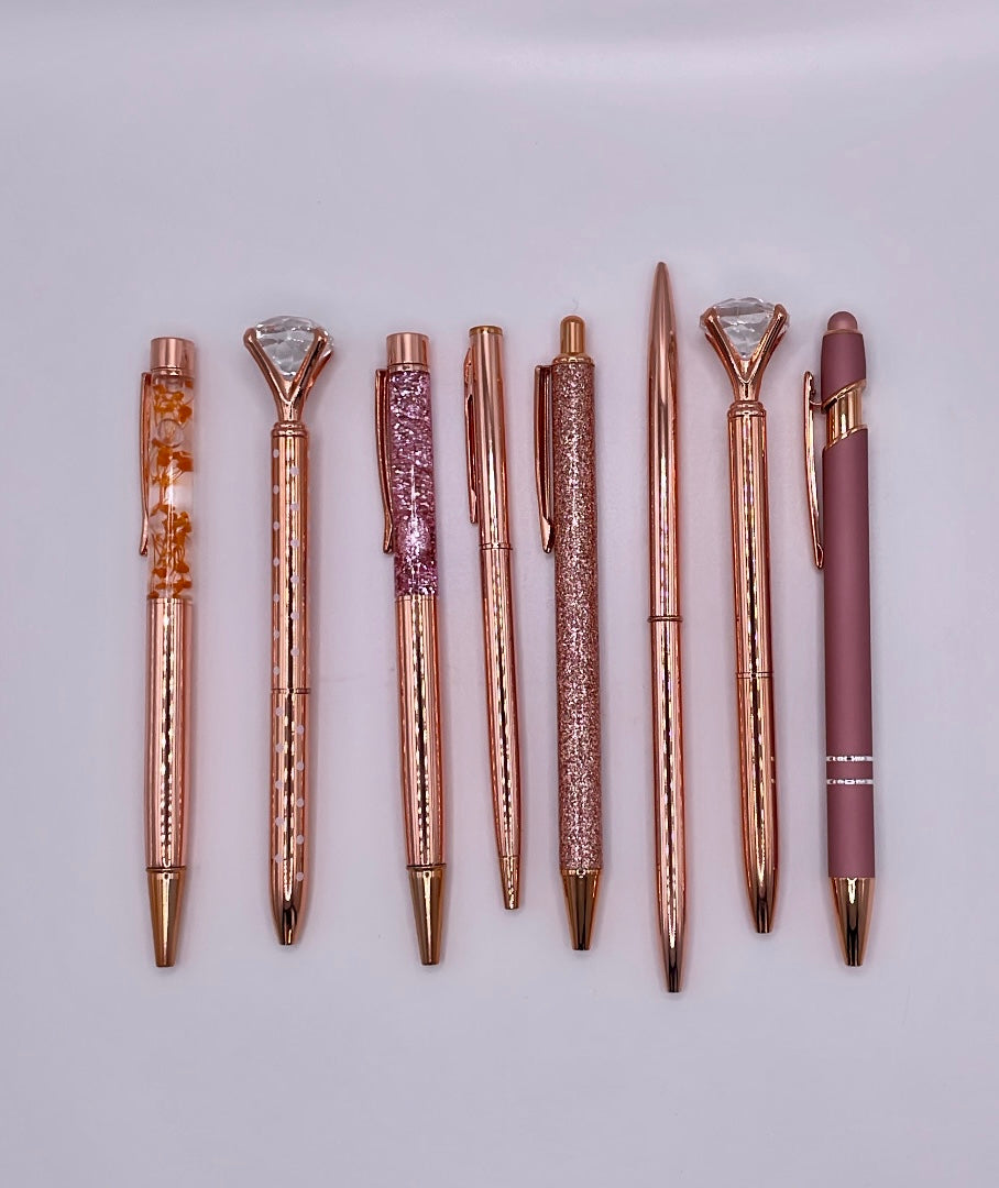 Rose Gold Pens