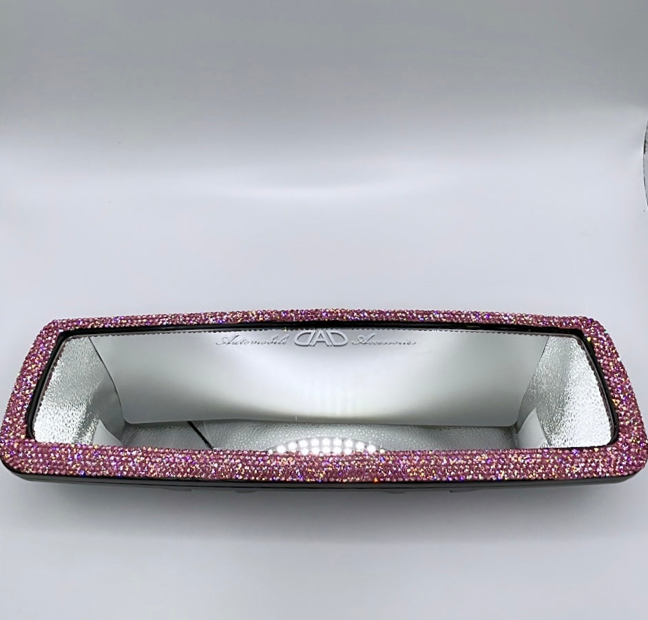 Bling rear view mirror