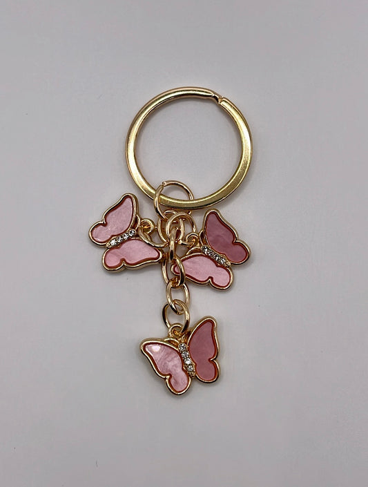 Trio Butterfly Charm